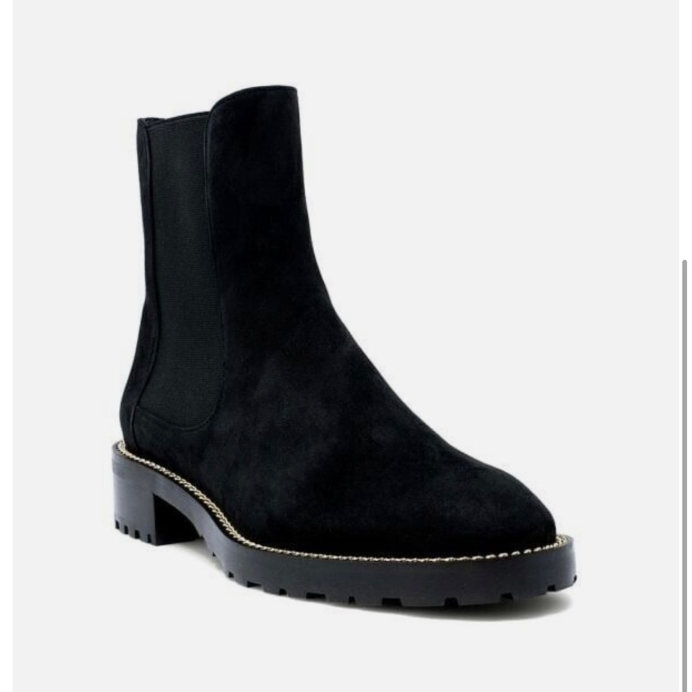 Stuart Weitzman Black Ankle Boots
